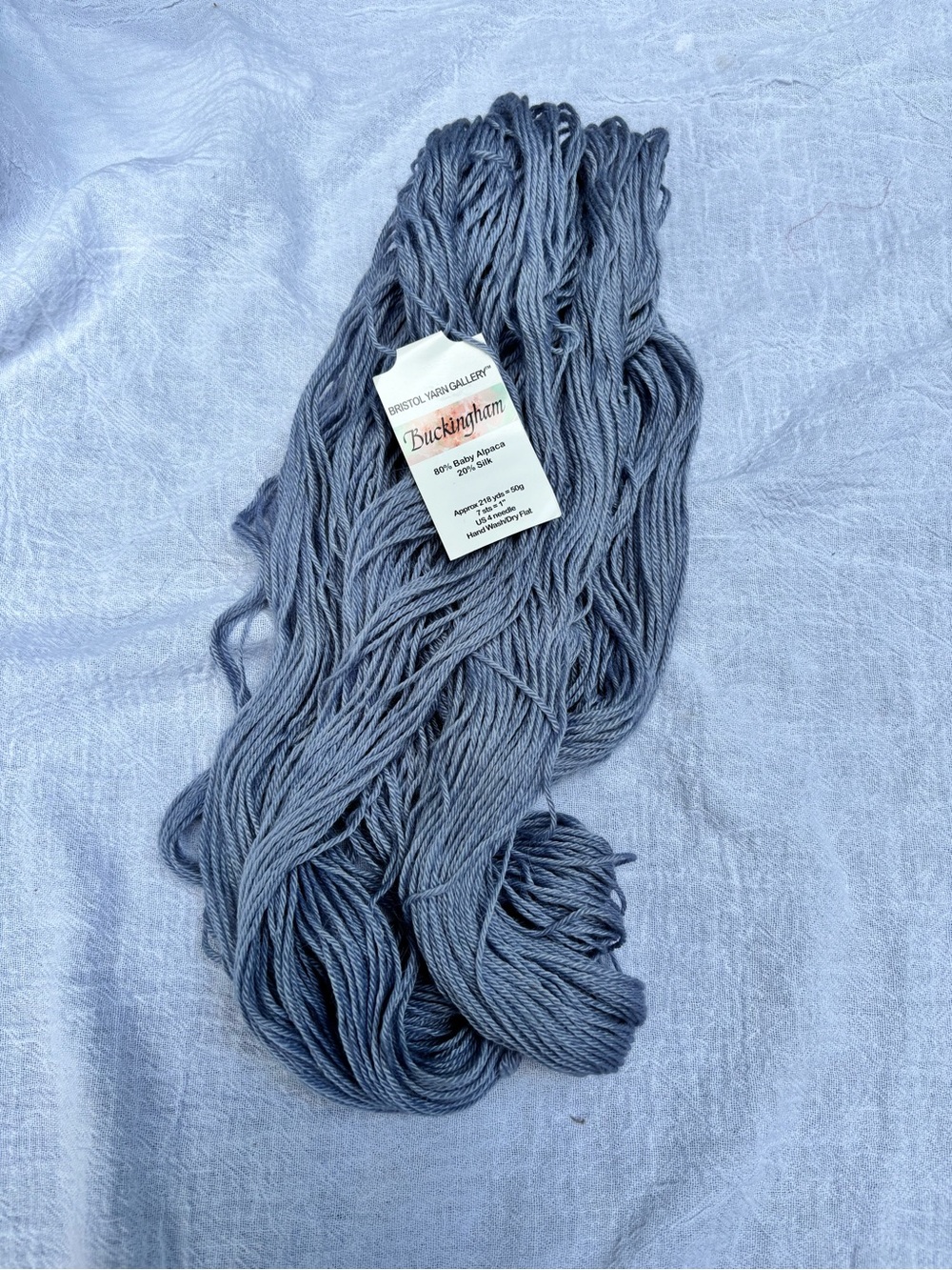 Bristol Yarn Gallery Buckingham 80% Baby Alpaca 20% Silk